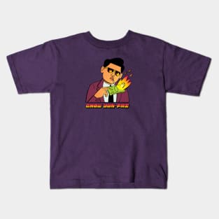 Chow Yun-Fat from A Better Tomorrow Kids T-Shirt